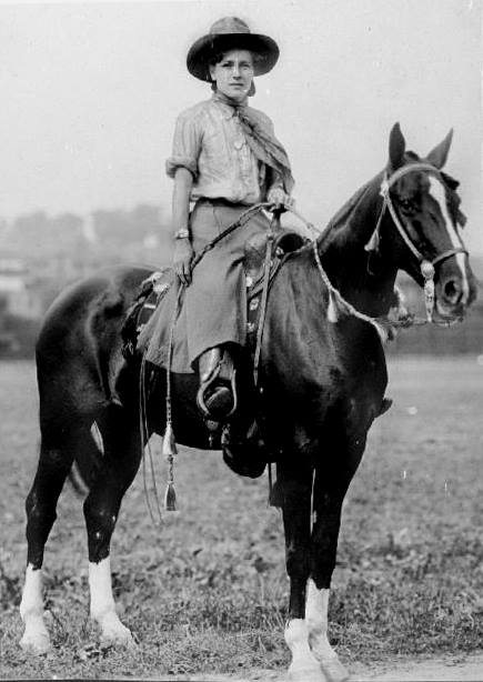 Nan Aspinwall was the first woman to ride horseback across North America alone